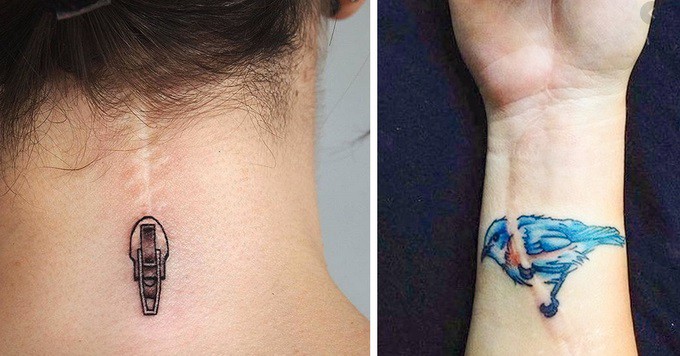 ideas tattoo on the scar