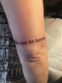 A lot of mistakes with lettering tattoo can be fixed by good artist