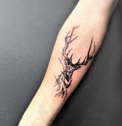 Some artist try new styles on their own skin