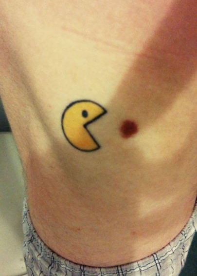 Your mole can be a creative part of your tattoo
