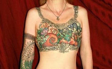 scars after mastectomy tattoo on breast