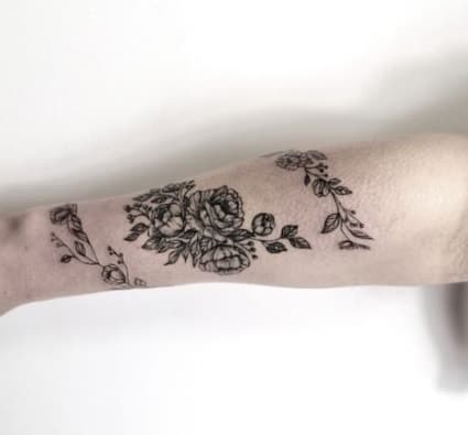 With Pictures: Can A Color Tattoo Be Made Black? – InkArtByKate